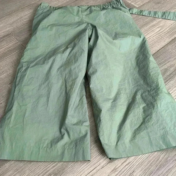 🔥J.Crew🔥 | Rory fern green crop wide leg tie waist pant - Picture 11 of 12